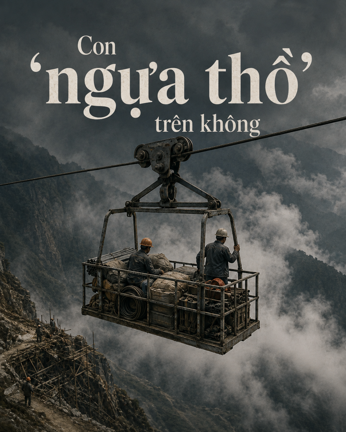 Những bức ảnh chưa từng thấy về c&aacute;p treo Fansipan 10 năm trước: Đằng sau 15 ph&uacute;t l&ecirc;n n&oacute;c nh&agrave; Đ&ocirc;ng Dương - Ảnh 21.