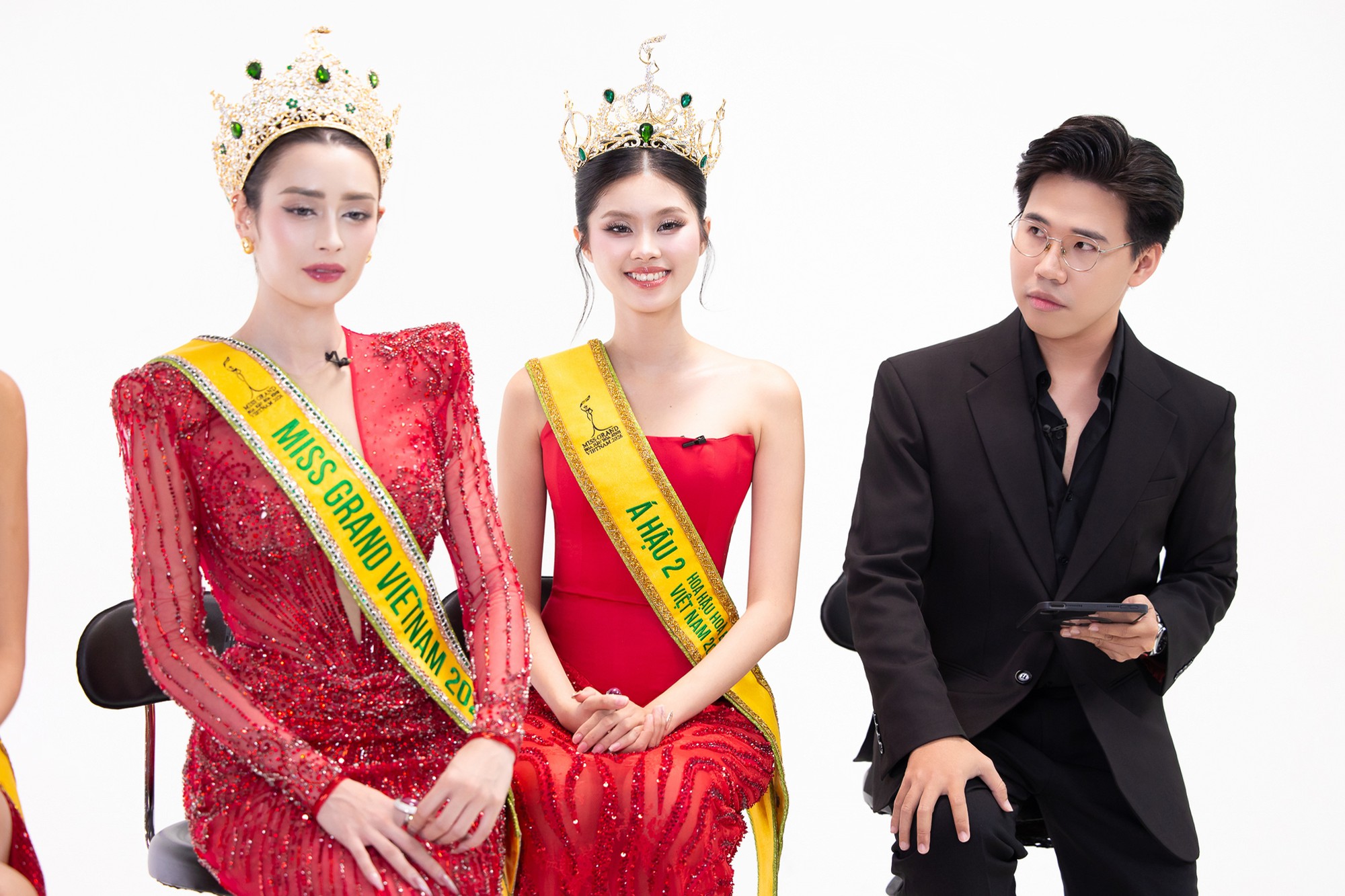 Giao lưu Miss Grand Vietnam 2025: Emoura Phạm mất v&aacute;y tại Chung kết, &Aacute; hậu Bảo Ngọc l&ecirc;n tiếng về suất thi MGI All Stars- Ảnh 4.