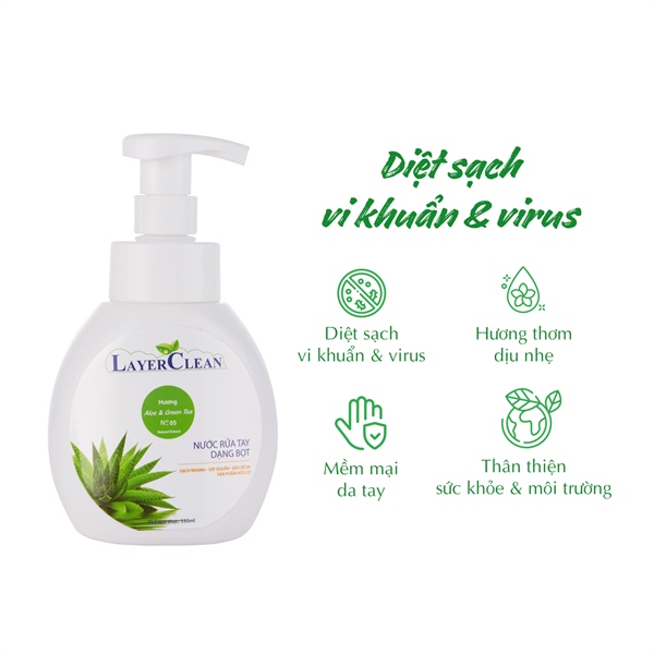 Thu hồi toàn quốc nước rửa tay dạng bọt Layer Clean, yêu cầu tiêu hủy toàn bộ lô hàng- Ảnh 1.