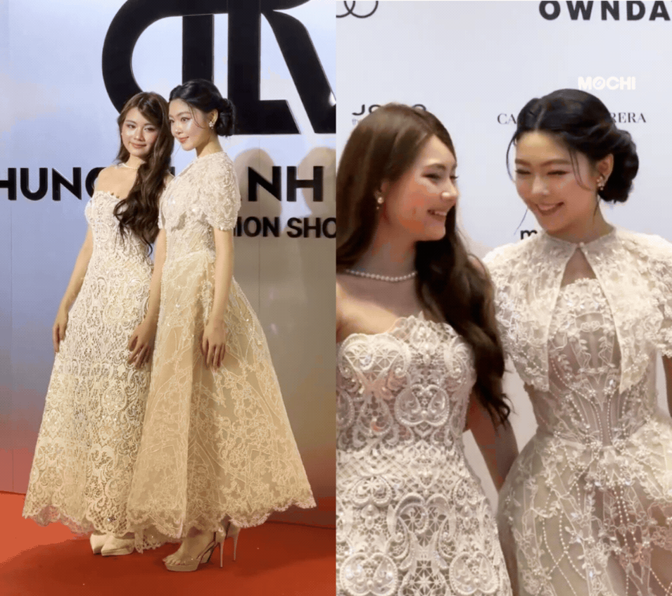 Lọ Lem, Hạt Dẻ diện v&aacute;y cưới dắt nhau đi event: Khung cảnh n&agrave;y gọi "x&eacute; truyện bước ra" e c&ograve;n kh&ocirc;ng xứng- Ảnh 1.
