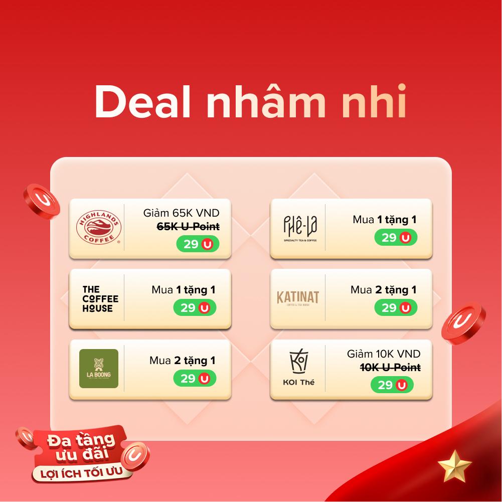 &rlm;Techcombank OneU tung Mega Deal Tuần lễ Tự h&agrave;o, đổi loạt ưu đ&atilde;i chỉ với 29 U-Point - Ảnh 2.