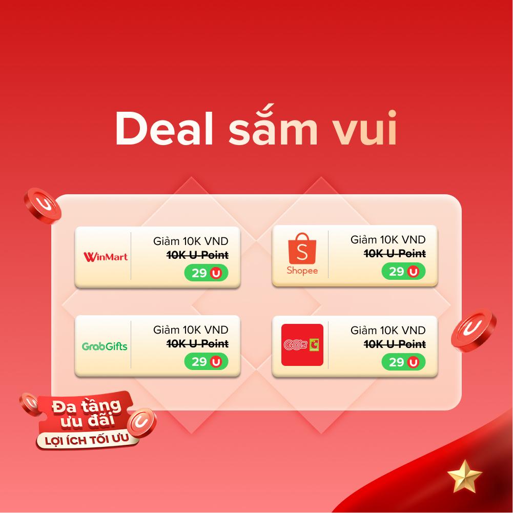 &rlm;Techcombank OneU tung Mega Deal Tuần lễ Tự h&agrave;o, đổi loạt ưu đ&atilde;i chỉ với 29 U-Point - Ảnh 3.