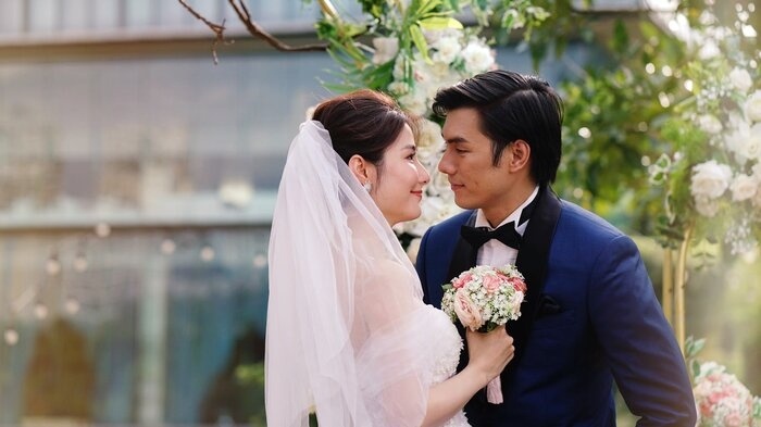 Ảnh cưới đẹp m&ecirc; mẩn của Nhan Ph&uacute;c Vinh bất ngờ g&acirc;y sốt, nhan sắc c&ocirc; d&acirc;u g&acirc;y ch&uacute; &yacute; hơn cả- Ảnh 5.