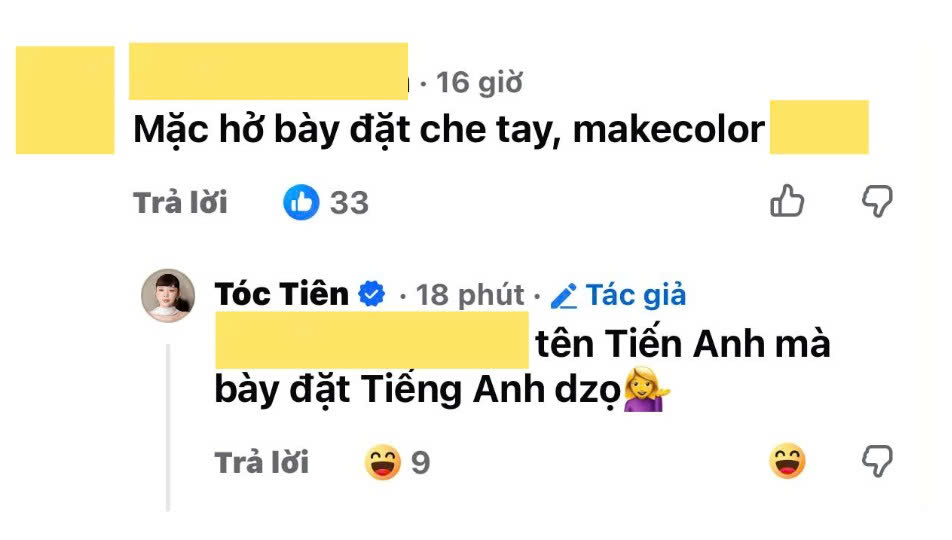 T&oacute;c Ti&ecirc;n đ&aacute;p trả khi bị n&oacute;i "l&agrave;m m&agrave;u"- Ảnh 3.