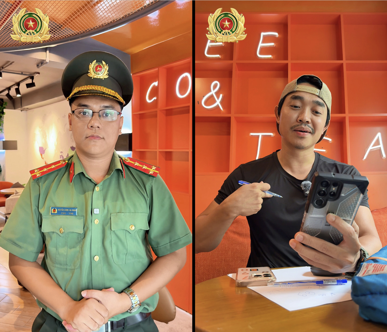 C&ocirc;ng an TP.HCM &ldquo;đổi c&aacute;ch n&oacute;i chuyện&rdquo; với người trẻ, bắt tay KOL lan tỏa th&ocirc;ng điệp t&iacute;ch cực ph&ograve;ng chống c&aacute; độ m&ugrave;a b&oacute;ng lăn- Ảnh 1.