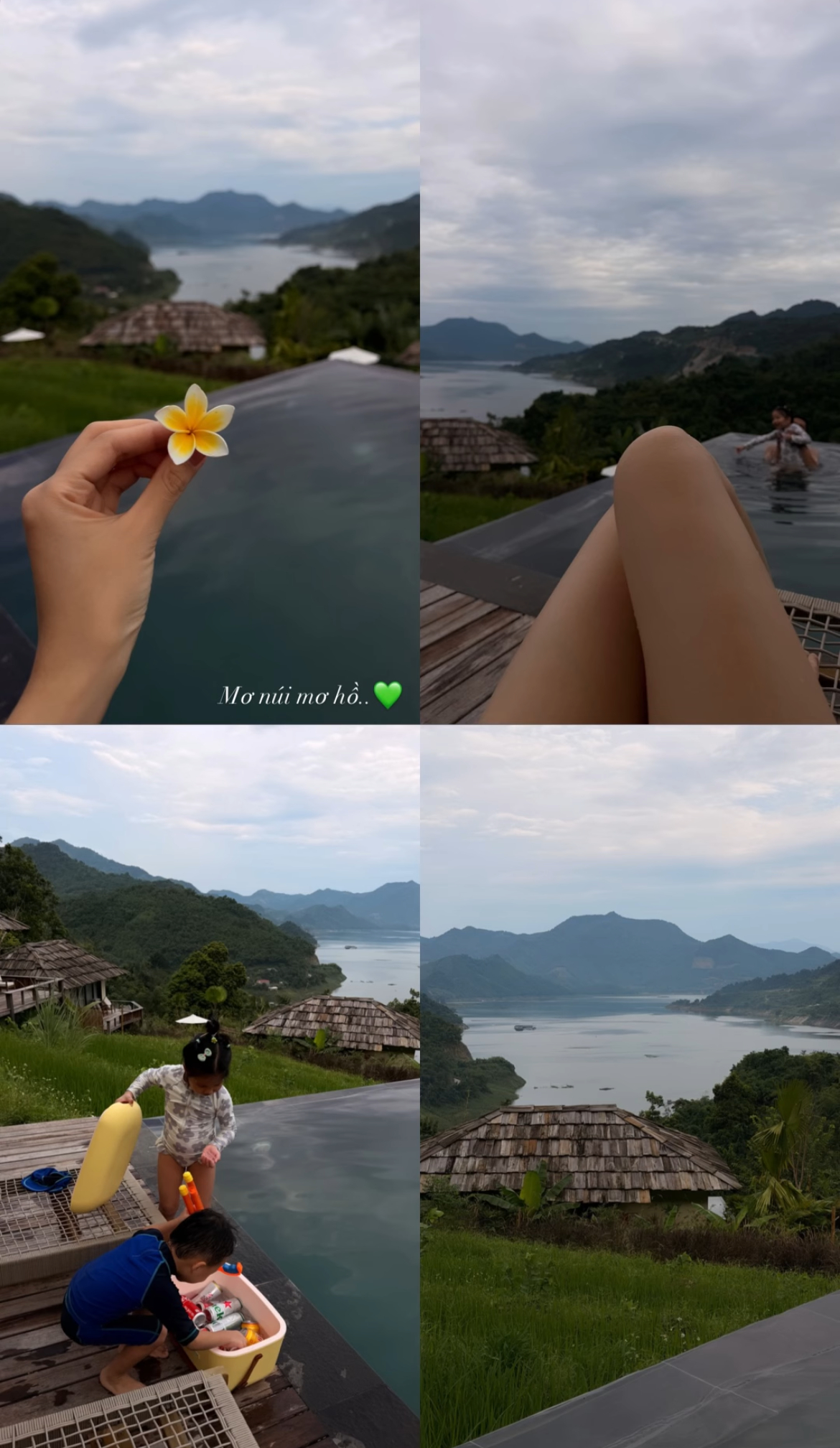 Kỳ nghỉ "view triệu đ&ocirc;" của hội nh&agrave; gi&agrave;u, mỹ nh&acirc;n đẹp nhất Việt Nam - Ảnh 3.