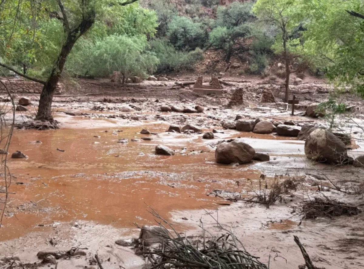 Mỹ: Lũ qu&eacute;t tại Vườn Quốc gia Grand Canyon khiến nhiều người mất t&iacute;ch- Ảnh 2.