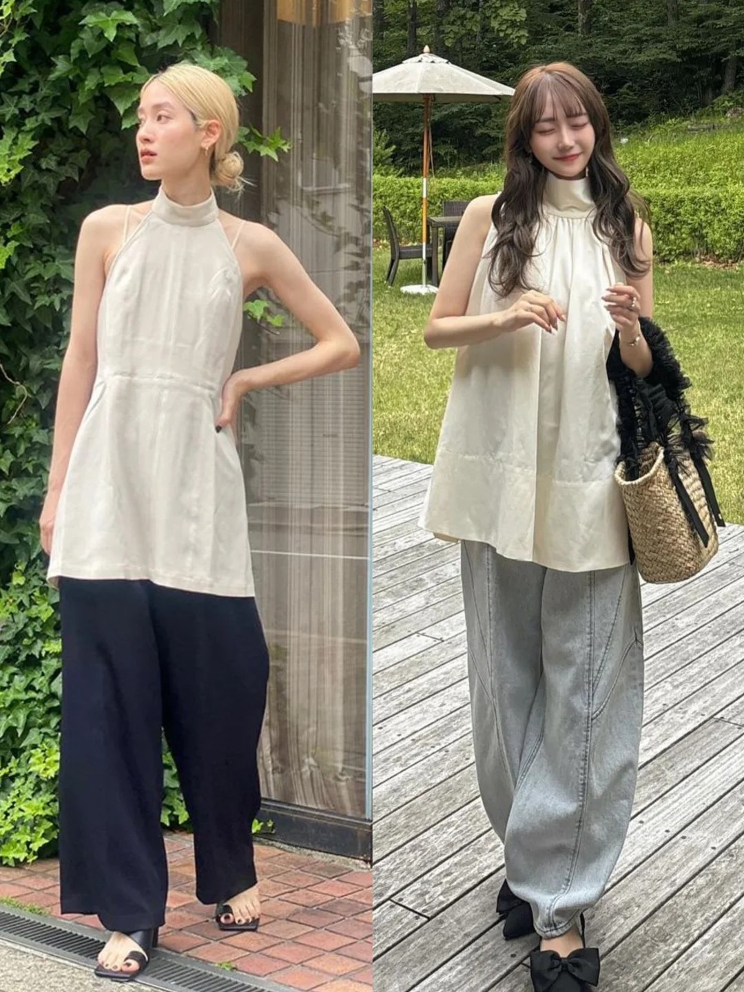 Một chiếc &aacute;o yếm, 4 c&ocirc;ng thức phối đồ thanh lịch cho n&agrave;ng th&iacute;ch vẻ ngo&agrave;i "d&acirc;u h&agrave;o m&ocirc;n"- Ảnh 11.