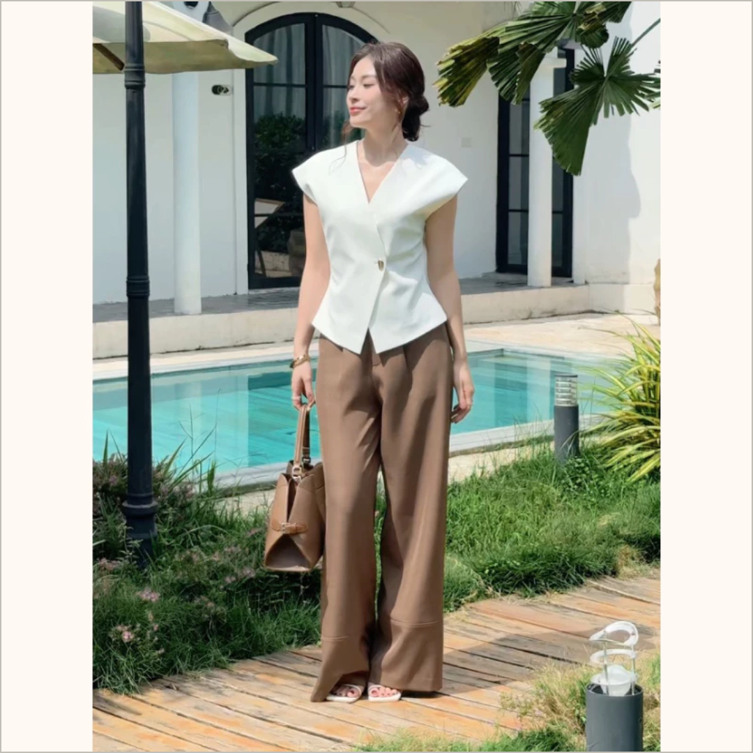 Chiếc quần "sang trọng trong thầm lặng" m&agrave; hội s&agrave;nh điệu diện quanh năm kh&ocirc;ng ch&aacute;n - Ảnh 9.