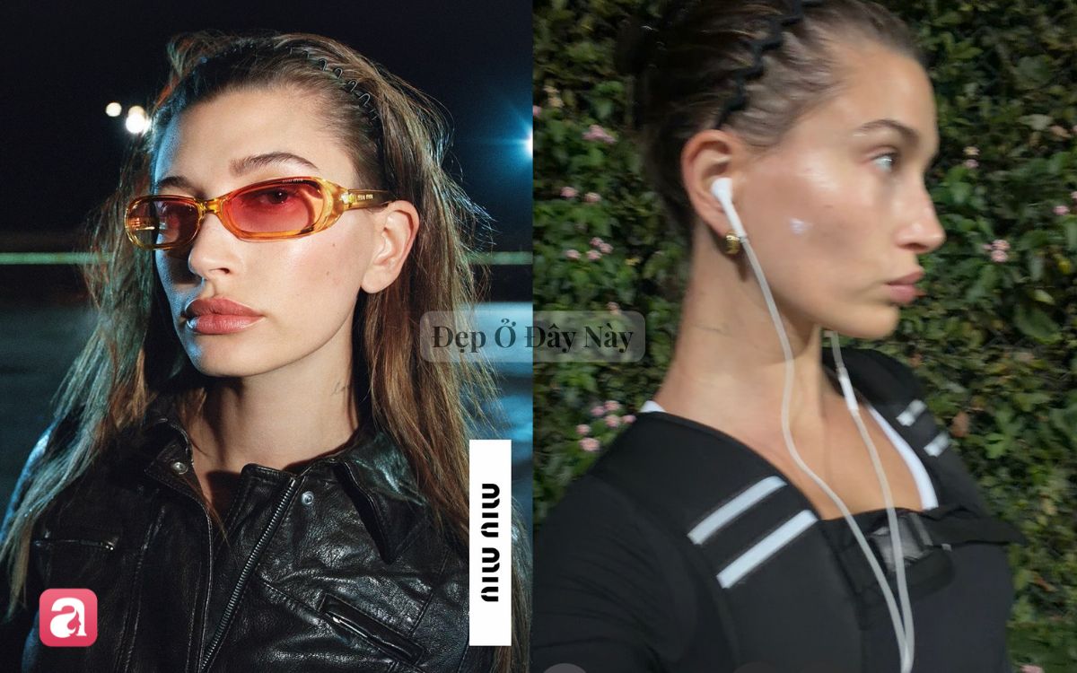 Đầu chưa kịp gội vẫn đẹp nhờ chiếc bờm đang g&acirc;y sốt của Hailey Bieber - Ảnh 2.