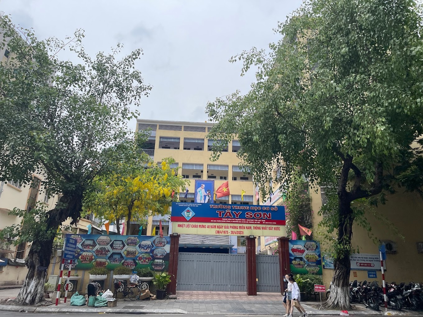 Ng&ocirc;i trường ở trung t&acirc;m H&agrave; Nội từng l&agrave; trường nữ sinh trong một biệt thự lớn, khởi đầu với hơn 10 ph&ograve;ng học: Nay đ&agrave;o tạo gần 1.000 học sinh, chất lượng thuộc nh&oacute;m đầu địa b&agrave;n - Ảnh 1.