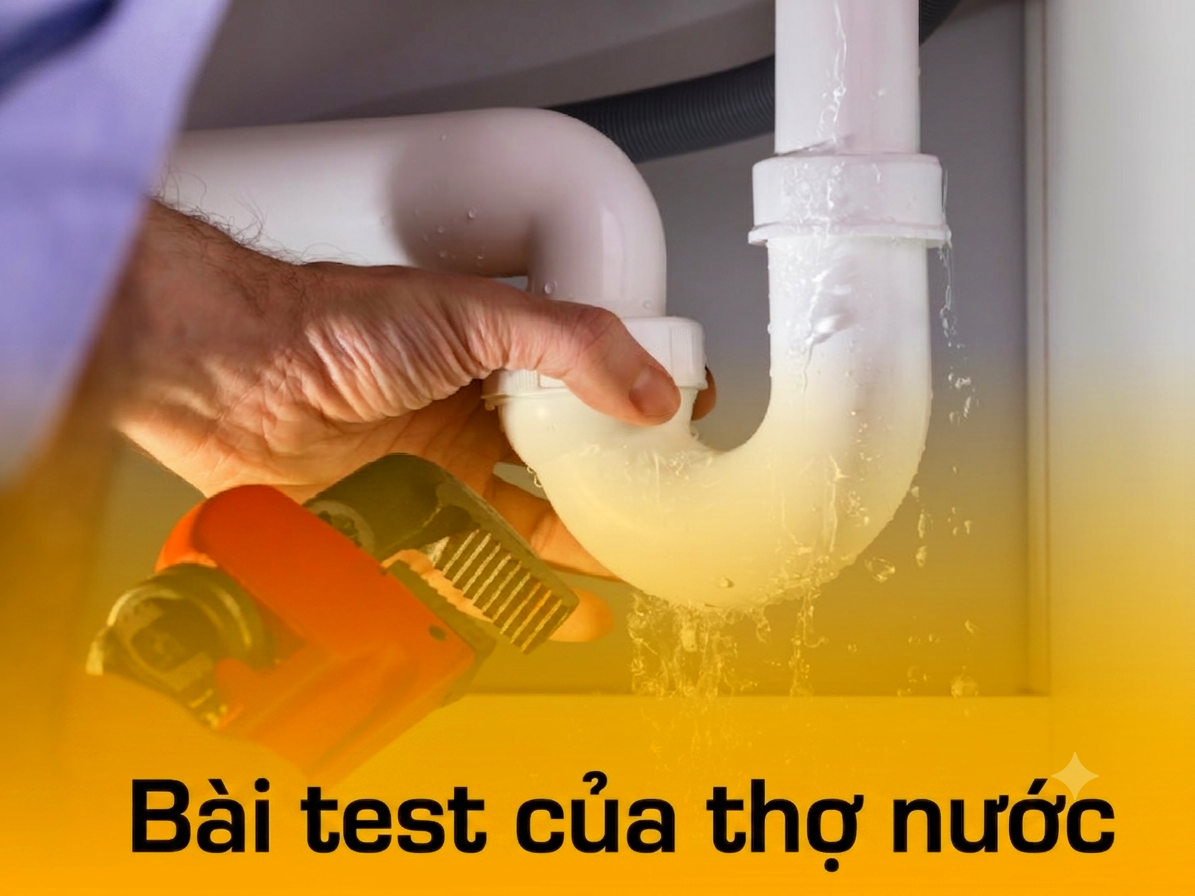 Thợ nước cao tay tiết lộ cách "chặn đứng" rò rỉ trong căn bếp, không phải đục phá tường- Ảnh 1.