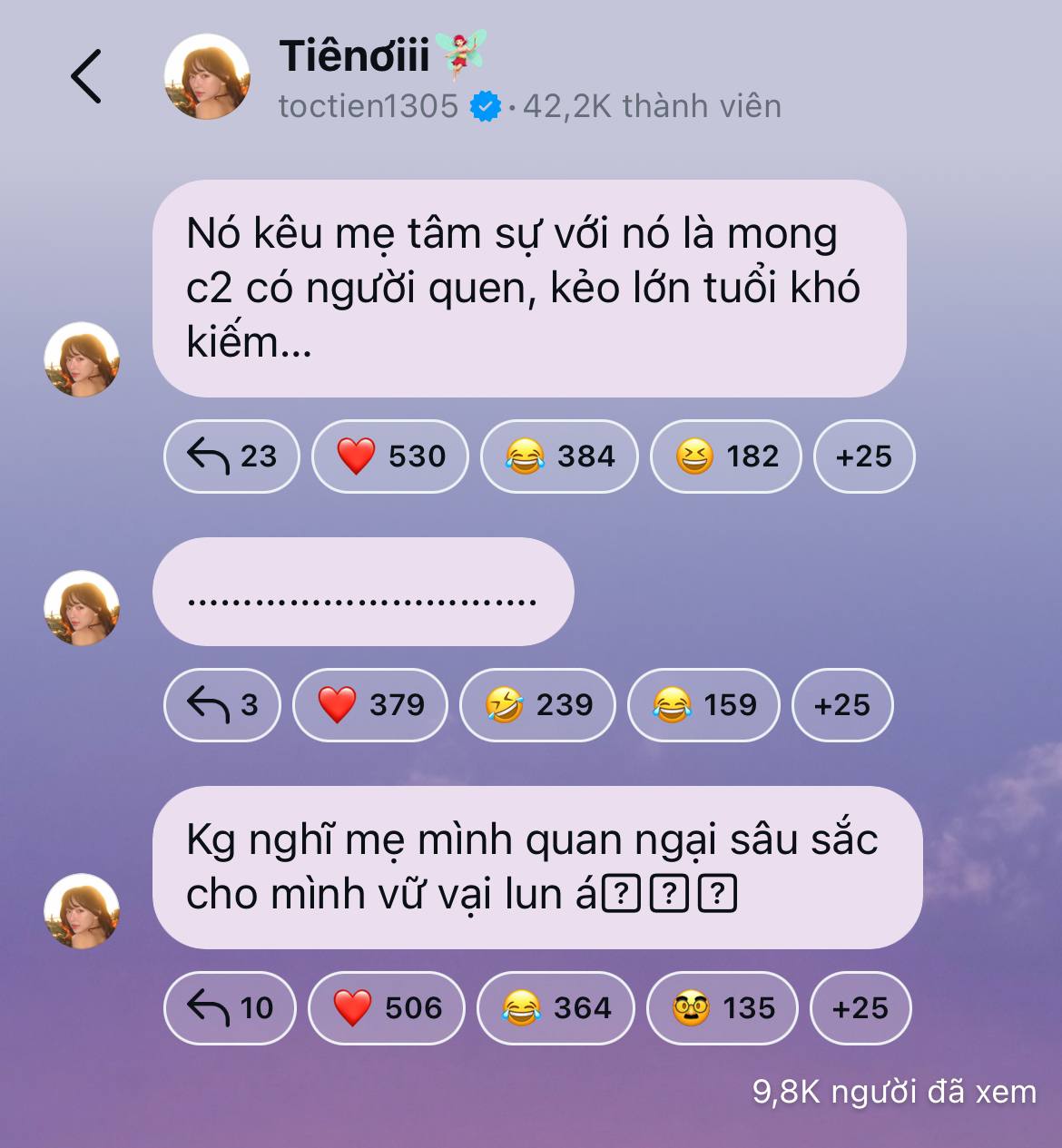 Mẹ T&oacute;c Ti&ecirc;n muốn con g&aacute;i sớm c&oacute; người mới- Ảnh 1.