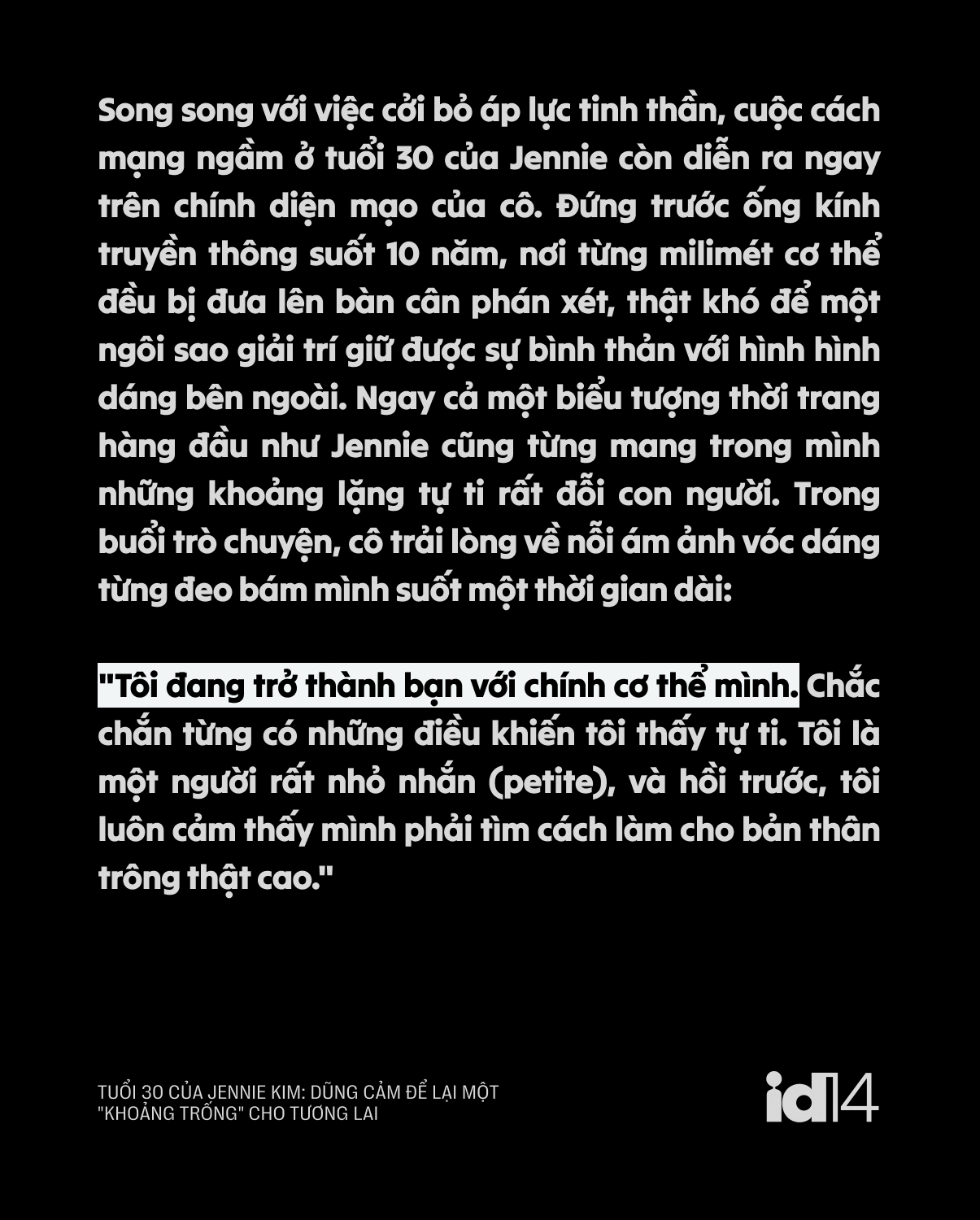 Tuổi 30 của Jennie Kim: Dũng cảm để lại một "khoảng trống" cho tương lai- Ảnh 4.