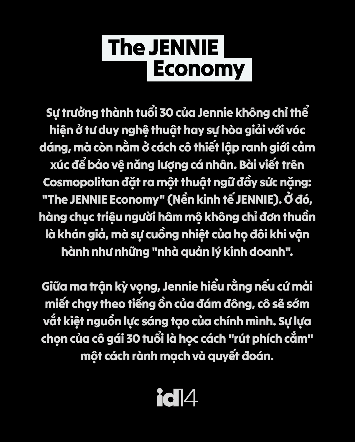 Tuổi 30 của Jennie Kim: Dũng cảm để lại một "khoảng trống" cho tương lai- Ảnh 7.