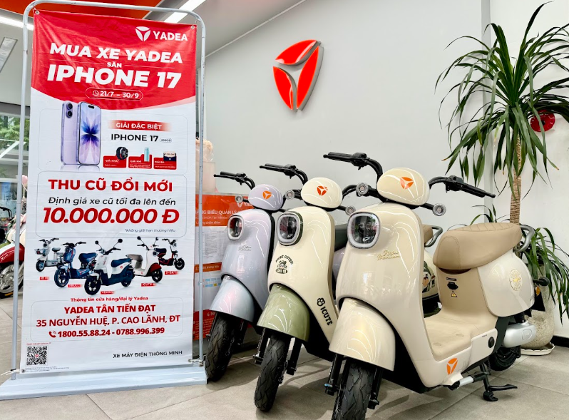 M&ugrave;a tựu trường 2026: Xe m&aacute;y điện trở th&agrave;nh lựa chọn của nhiều gia đ&igrave;nh nhờ c&ocirc;ng nghệ v&agrave; chi ph&iacute; sử dụng- Ảnh 1.