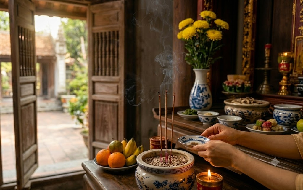 3 điều kh&ocirc;ng l&agrave;m khi thắp hương buổi s&aacute;ng- Ảnh 1.