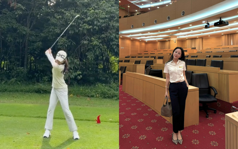 Nữ c&aacute;n bộ thuế l&agrave; tiểu thư RMIT từng quản l&yacute; kh&aacute;ch sạn gia đ&igrave;nh từ thời sinh vi&ecirc;n, kh&iacute; chất g&acirc;y ch&uacute; &yacute; tr&ecirc;n s&acirc;n golf- Ảnh 1.