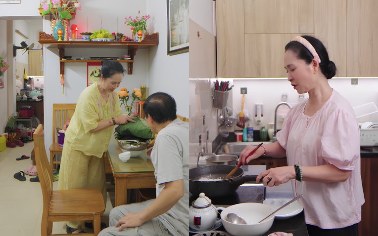 Gia đ&igrave;nh 4 thế hệ sống chung trong căn nh&agrave; 29m2 của NSND v&agrave;o vai &ldquo;mẹ chồng khắc nghiệt nhất Việt Nam&rdquo;- Ảnh 1.