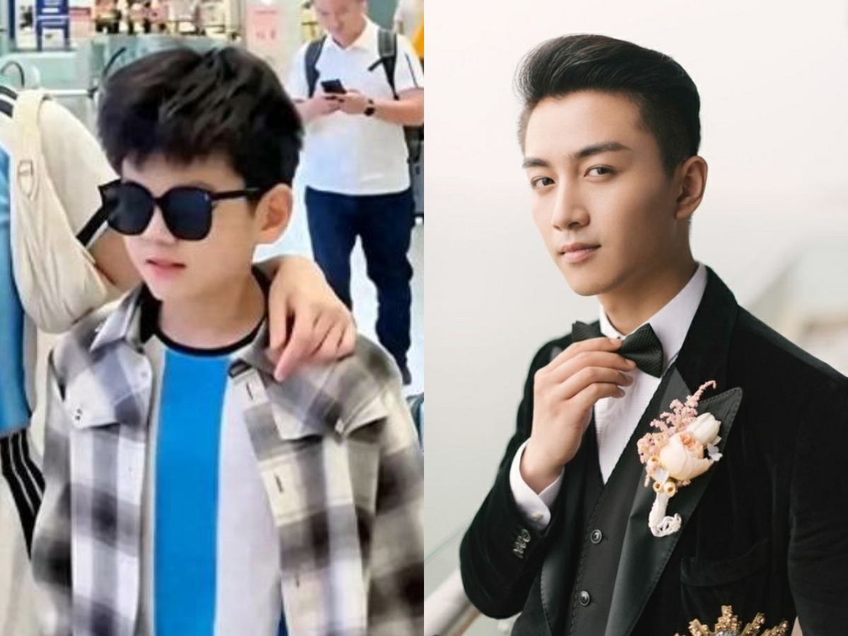 Con trai Trần Nghi&ecirc;n Hy - Trần Hiểu xứng danh nh&oacute;c tỳ đẹp nhất showbiz, vẻ ngo&agrave;i so&aacute;i ca ngời ngời ăn đứt cả bố- Ảnh 5.