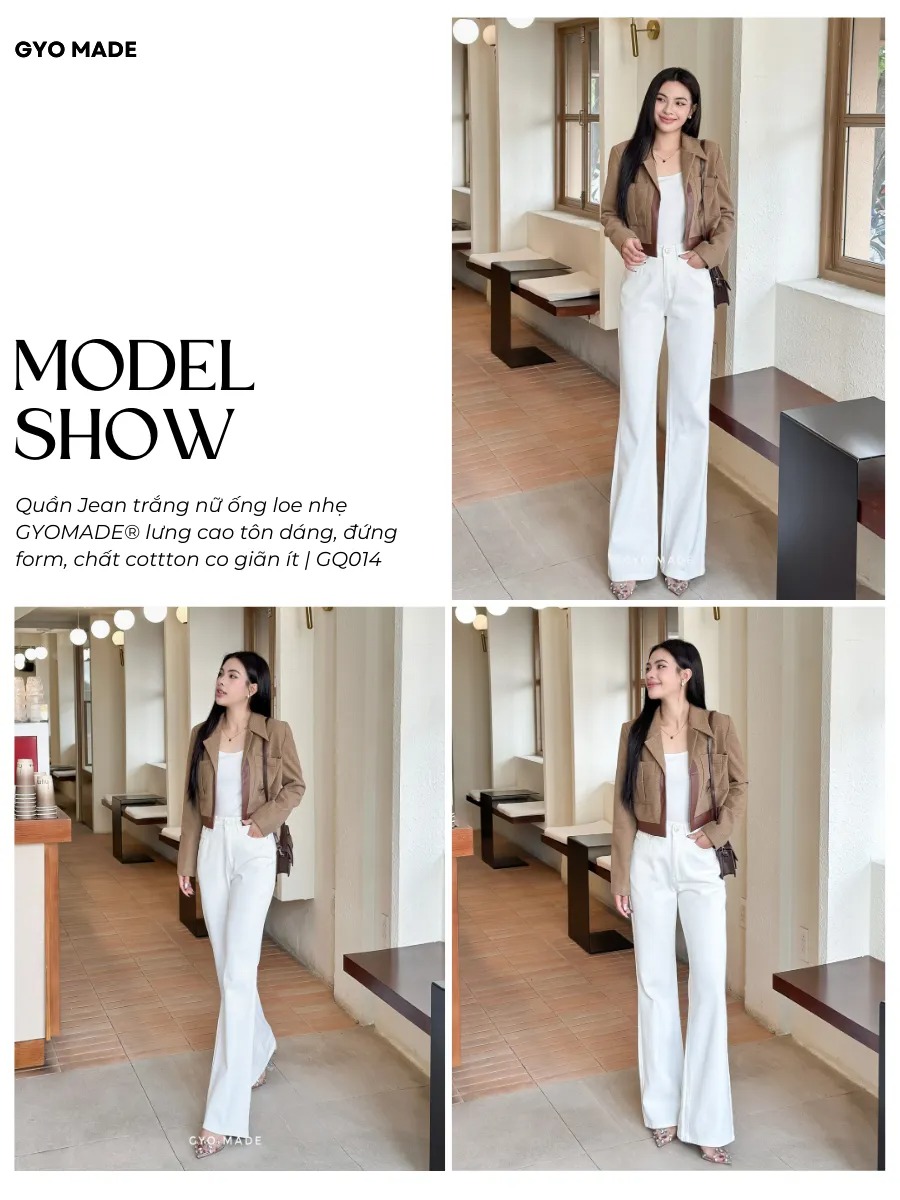 Quần jeans trắng: M&oacute;n đồ được xem l&agrave; chuẩn phong c&aacute;ch old money nơi c&ocirc;ng sở, h&egrave; n&agrave;o cũng được giới thời trang "lăng x&ecirc;" - Ảnh 17.