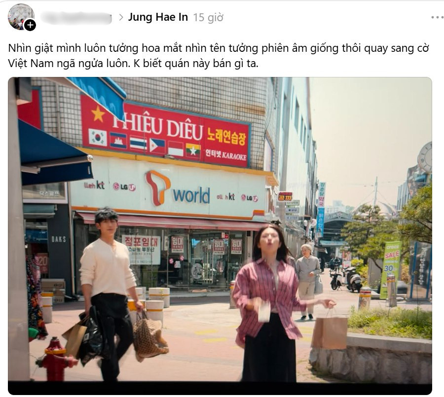 Xuất hiện c&aacute;i t&ecirc;n Việt Nam trong phim H&agrave;n đang cực hot, netizen dở kh&oacute;c dở cười khi biết danh t&iacute;nh- Ảnh 2.