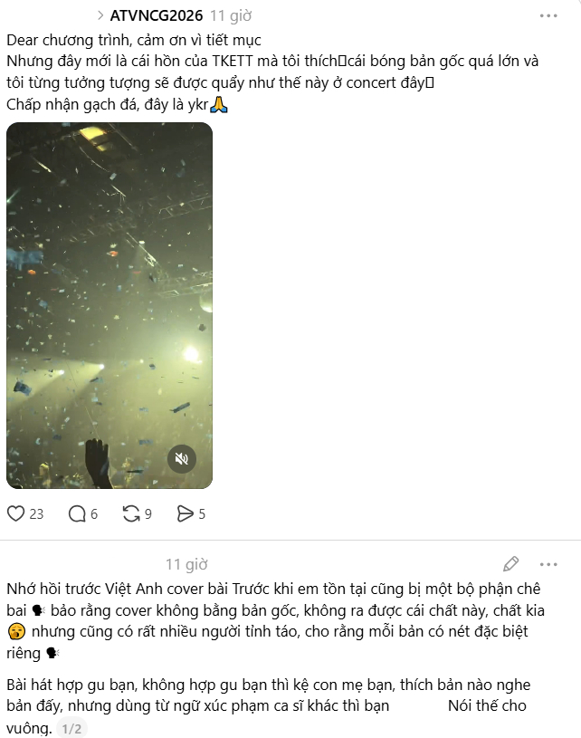 B&agrave;i h&aacute;t khổ nhất Việt Nam: Bị bản cover gấp 5 lần lượt xem, nay th&agrave;nh trung t&acirc;m tranh c&atilde;i v&igrave; show Ch&ocirc;ng Gai- Ảnh 2.