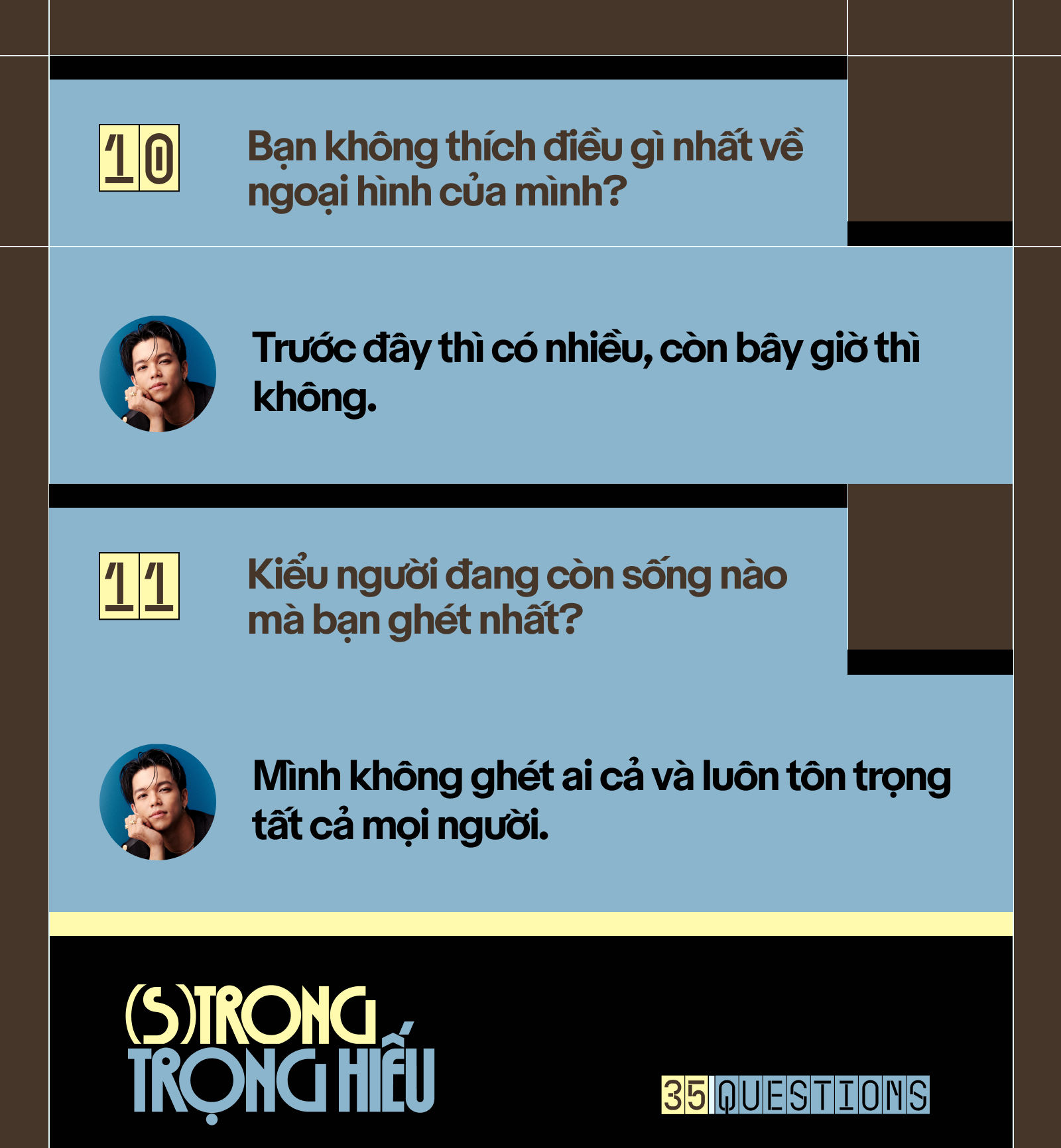 Gallery - 35 Questions x (S)TRONG Trọng Hiếu: “Tôi chỉ là một đứa trẻ đang ở trọ trên thế gian” - image 15