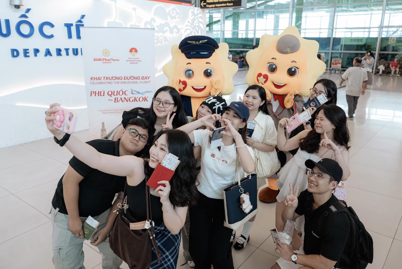 Sun PhuQuoc Airways khai trương đường bay Phú Quốc - Bangkok, mở rộng kết nối với cửa ngõ hàng không Đông Nam Á - Ảnh 1.