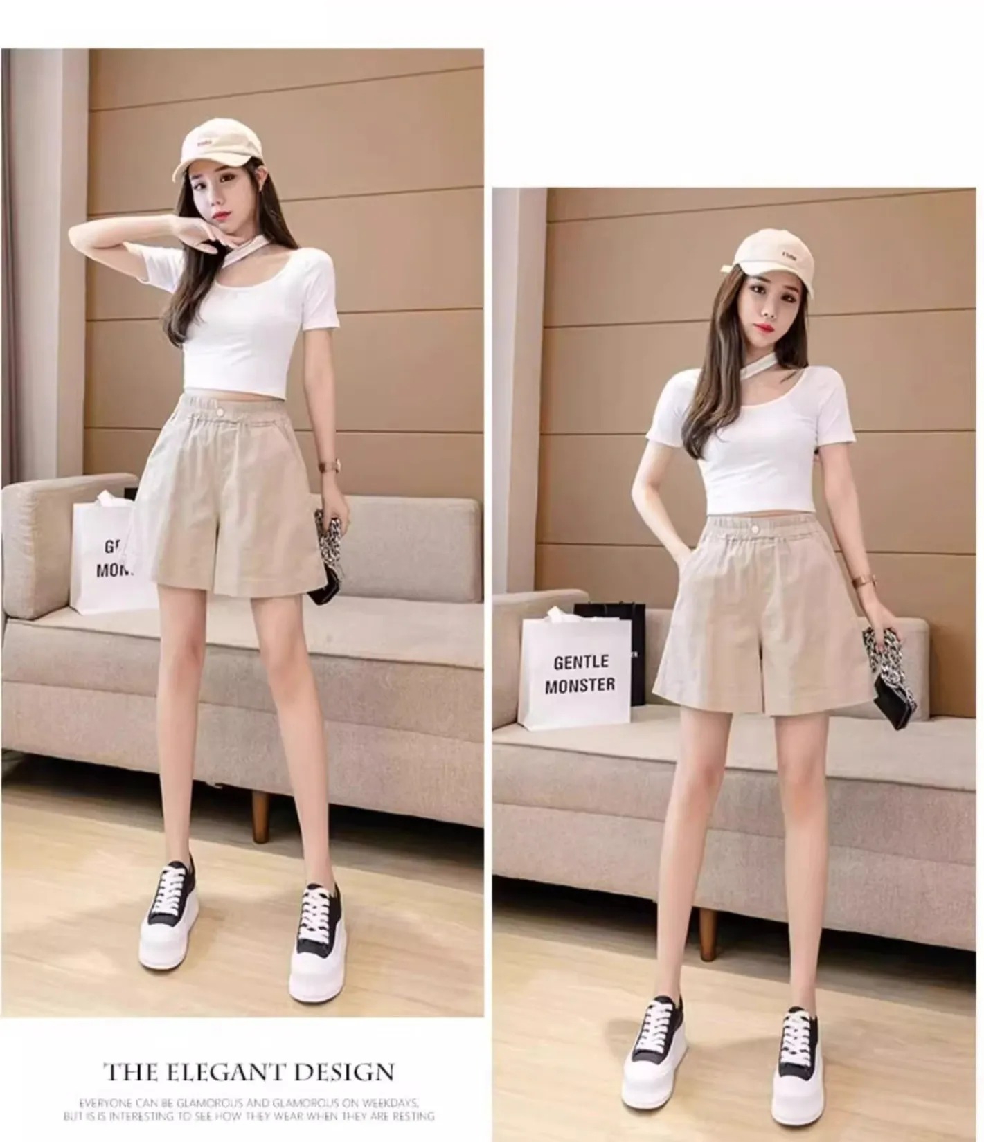 Quần shorts phong cách old money: 5 nhóm màu giúp mặc đẹp cả tuần mùa hè- Ảnh 8.