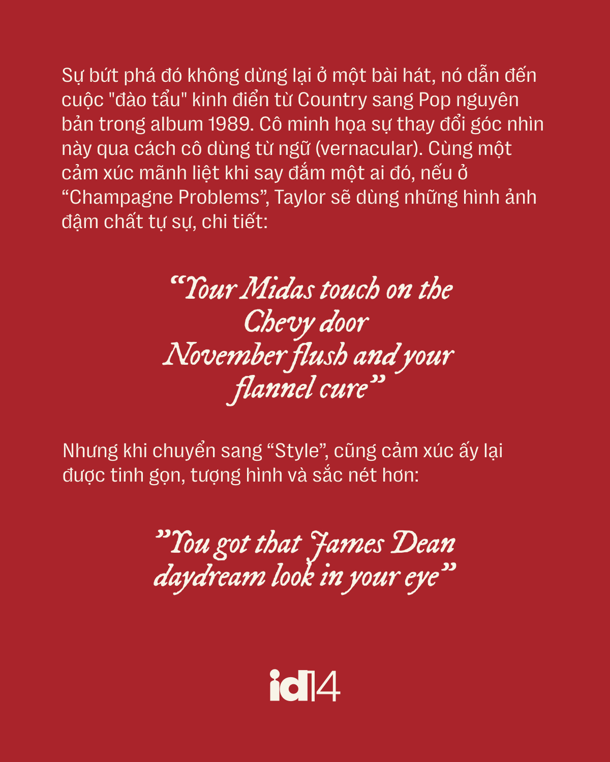 Từ triết l&yacute; "Yes, And" đến những b&agrave;i học sau 20 năm s&aacute;ng tạo của Taylor Swift- Ảnh 10.