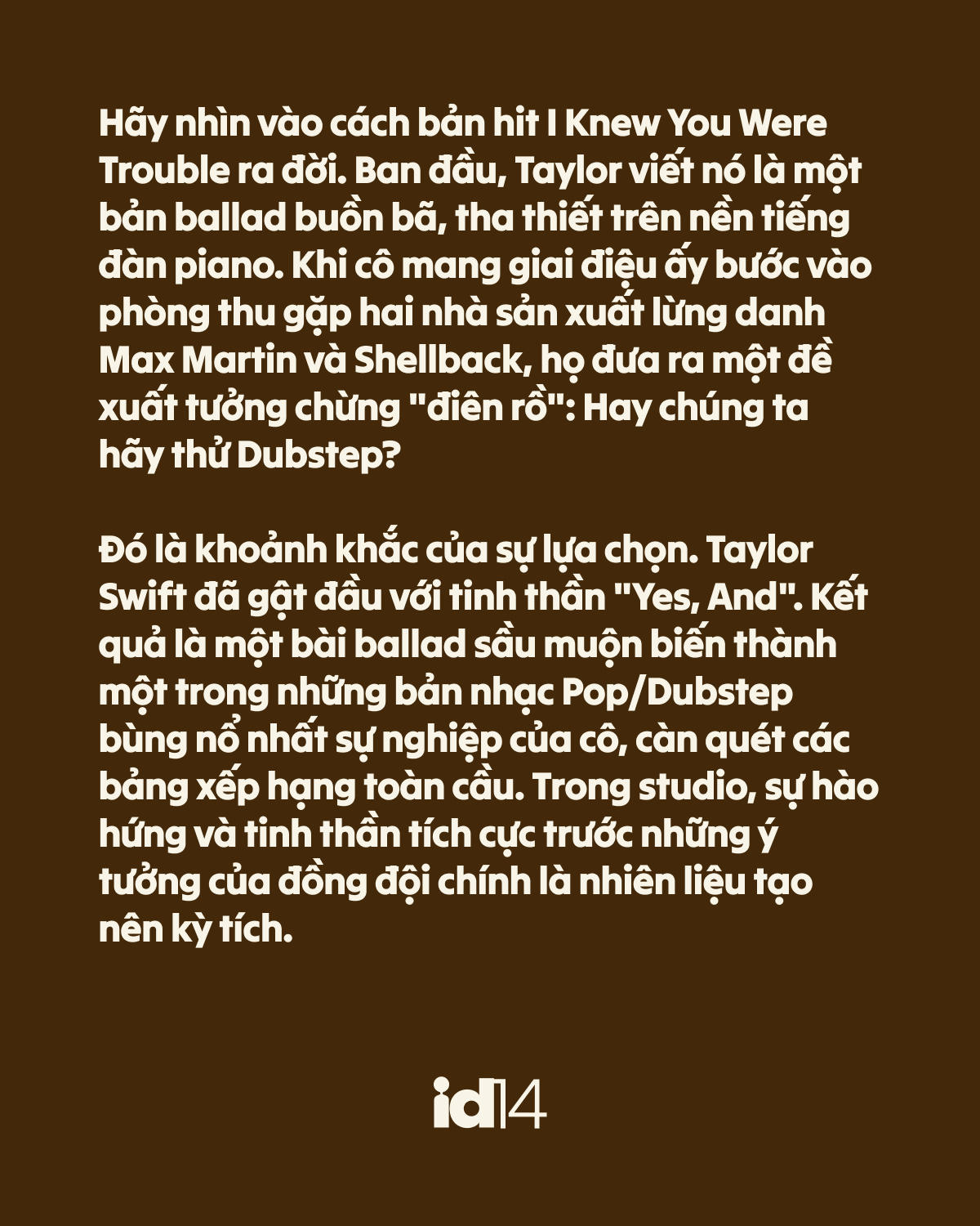 Từ triết l&yacute; "Yes, And" đến những b&agrave;i học sau 20 năm s&aacute;ng tạo của Taylor Swift- Ảnh 8.