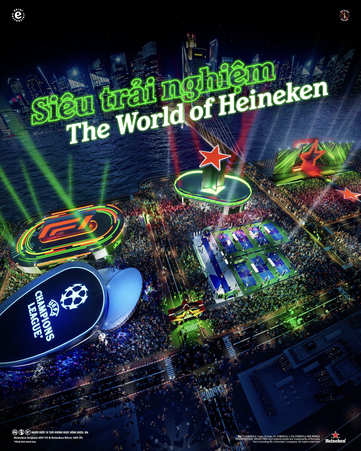 Lịch tr&igrave;nh 3 ng&agrave;y quẩy tại The World Of Heineken&reg;: chơi g&igrave; trước, mặc g&igrave; l&ecirc;n h&igrave;nh, canh giờ n&agrave;o để kh&ocirc;ng bỏ lỡ - Ảnh 1.