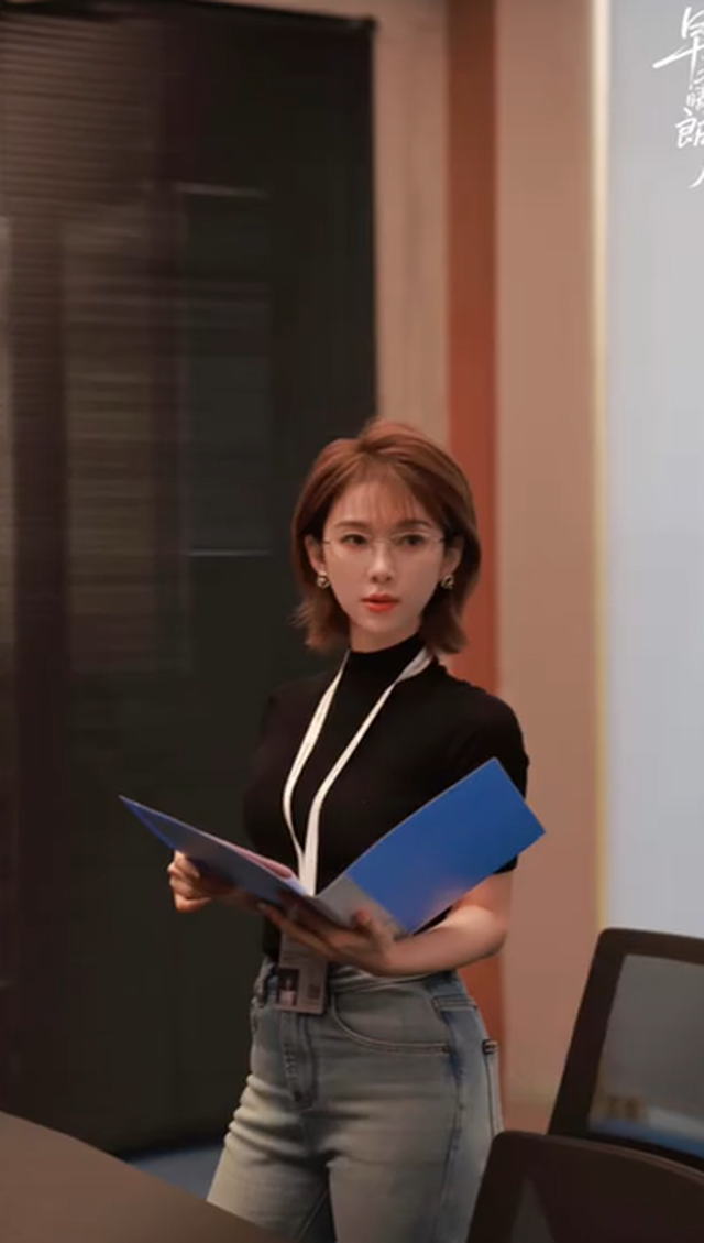 Phản diện Đầu Xu&acirc;n Tươi S&aacute;ng: Gương mặt đẹp như đồ họa, diện đồ c&ocirc;ng sở cuốn kh&ocirc;ng rời mắt- Ảnh 7.