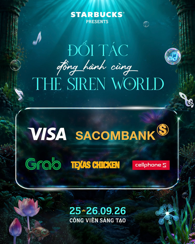 Starbucks Vietnam mở cánh cửa bước vào The Siren World với trải nghiệm Beyond The Stage - Ảnh 2.