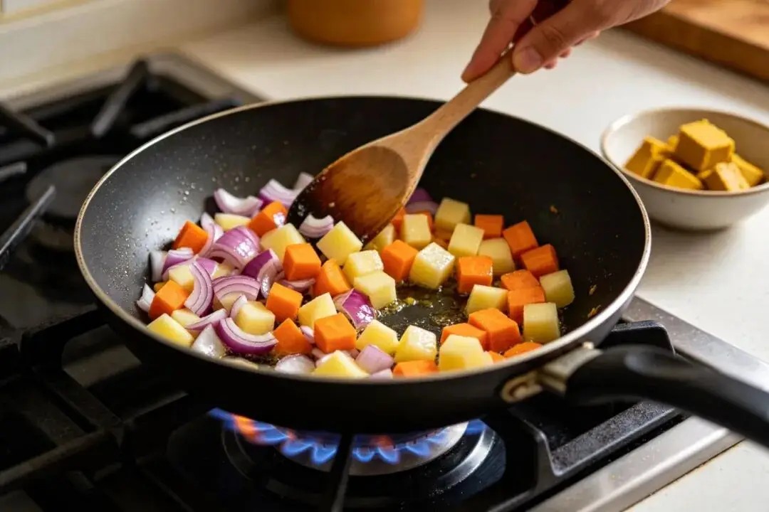 M&oacute;n ngon cuối tuần: G&agrave; r&aacute;n kết hợp với c&agrave; ri, gi&ograve;n tan trong miệng v&agrave; đậm đ&agrave; hương vị, ăn c&ugrave;ng cơm si&ecirc;u ngon!- Ảnh 4.