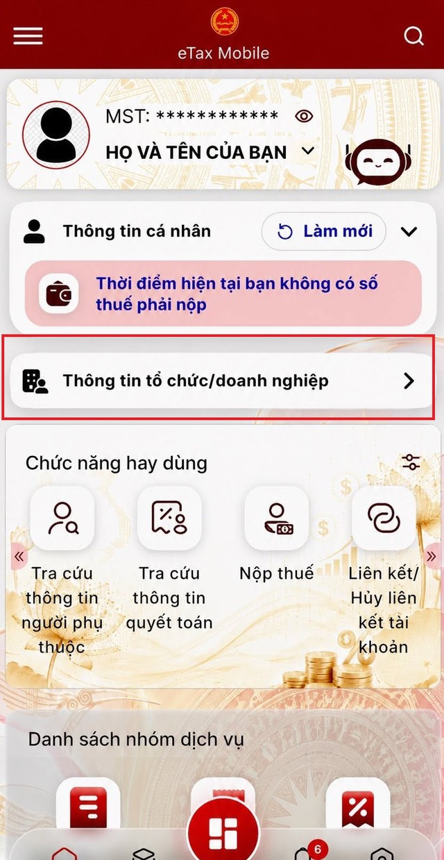 eTax Mobile vừa c&oacute; cập nhật quan trọng, tất cả c&aacute; nh&acirc;n, hộ kinh doanh cần kiểm tra ngay th&ocirc;ng tin sau để tr&aacute;nh gặp rắc rối sau n&agrave;y- Ảnh 2.