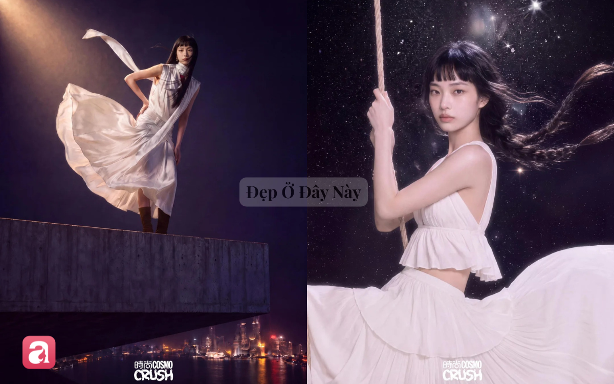 Mỹ nhân AI thành thần tượng của giới trẻ: Diện đồ xa xỉ, lên bìa tạp chí thời trang danh tiếng- Ảnh 2.