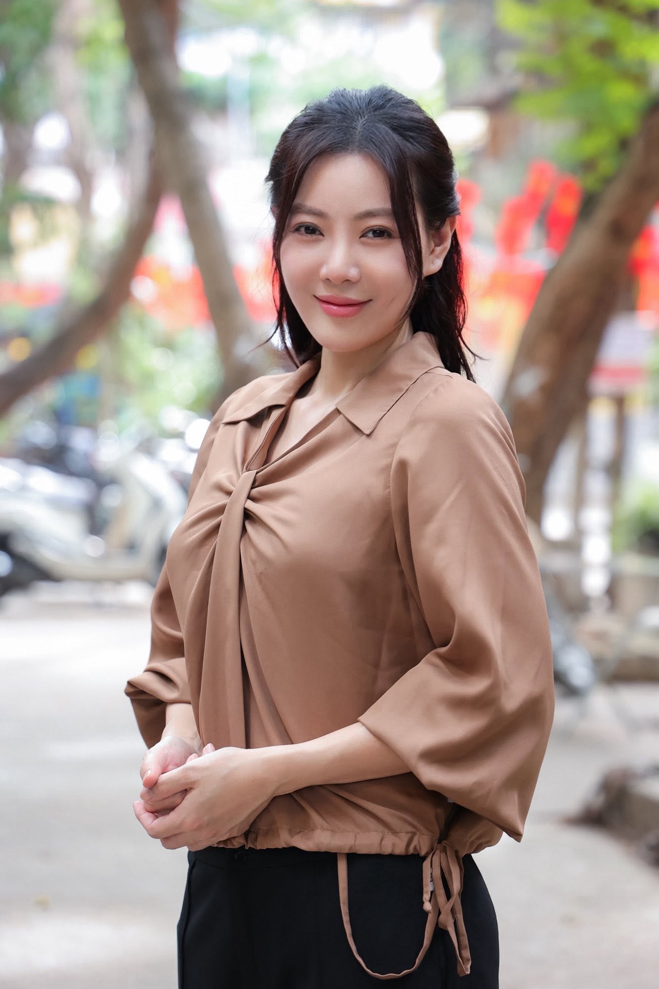 Mỹ nhân VTV làm mẹ đơn thân: Chưa ai biết mặt chồng, nhiều người tán tỉnh vẫn không ưng- Ảnh 1.