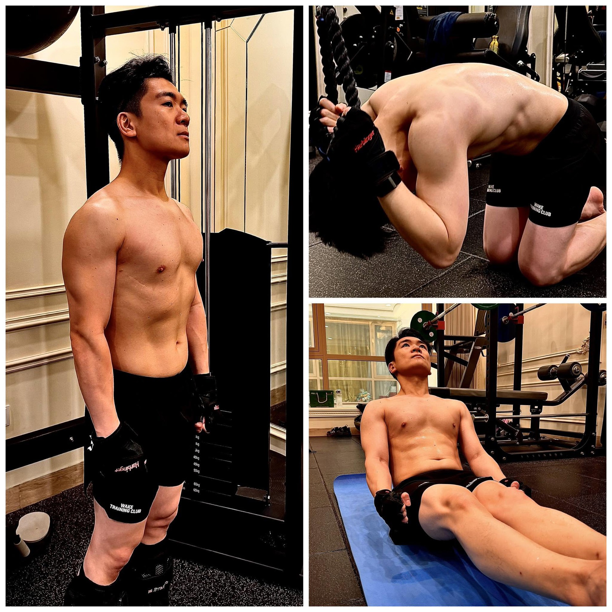 Thiếu gia nh&agrave; bầu Hiển - Đỗ Vinh Quang n&acirc;ng tạ 110kg  - Ảnh 3.