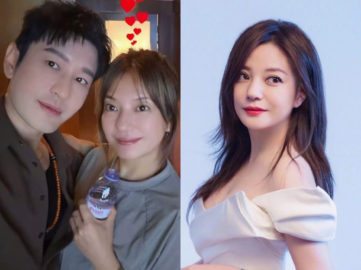 Nh&igrave;n h&igrave;nh Triệu Vy - Huỳnh Hiểu Minh dựa s&aacute;t rạt v&agrave;o nhau m&agrave; hoang mang v&ocirc; c&ugrave;ng- Ảnh 1.