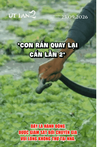 Phát hoảng khi thấy nam diễn viên Việt bị rắn cắn trên phim trường, máu chảy ròng ròng phải vào viện gấp- Ảnh 2.
