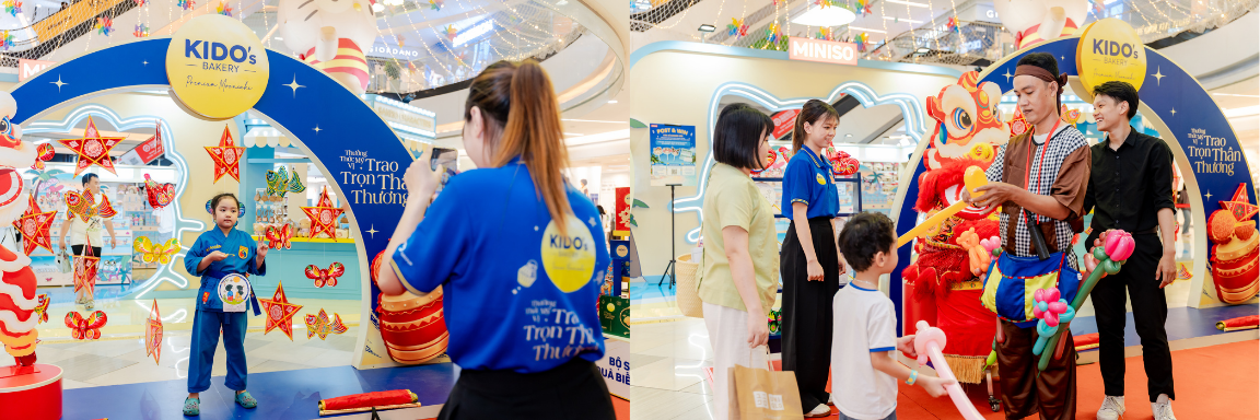 Tuần cận rằm đi đ&acirc;u? Đến ngay c&aacute;c điểm chạm Trung thu KIDOs Bakery để quẩy lễ, check-in rực rỡ v&agrave; săn b&aacute;nh ngon chuẩn gu! - Ảnh 1.