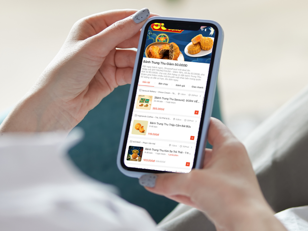 M&ugrave;a trăng th&ecirc;m trọn vị với bộ sưu tập b&aacute;nh Trung thu v&agrave; loạt ưu đ&atilde;i hấp dẫn tr&ecirc;n ShopeeFood - Ảnh 1.