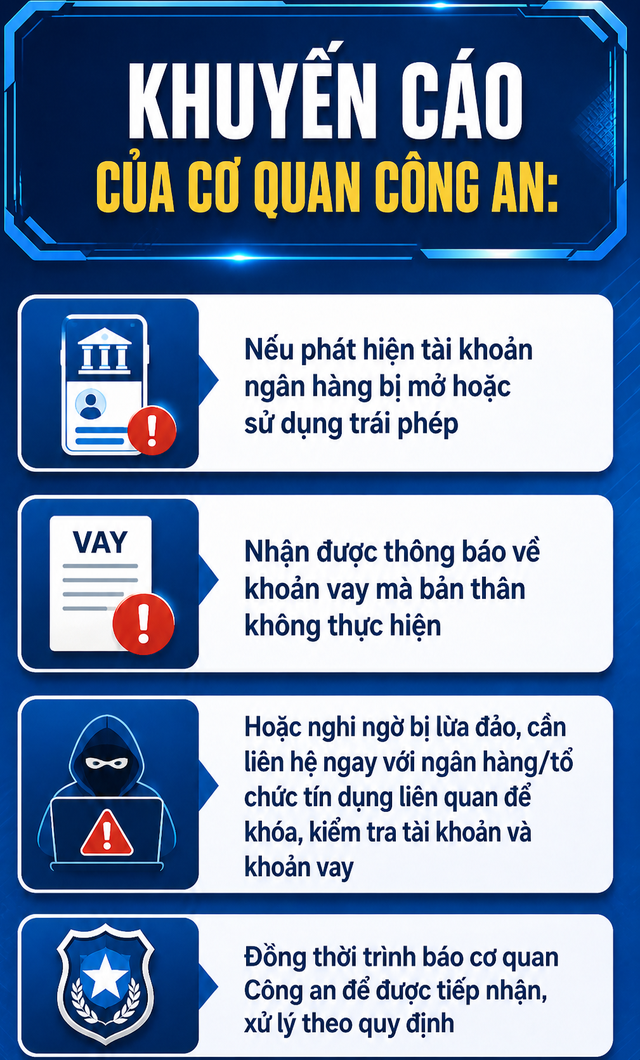 C&ocirc;ng an sẽ điều tra khi ph&aacute;t hiện t&agrave;i khoản ng&acirc;n h&agrave;ng c&oacute; c&aacute;c giao dịch chuyển khoản như sau- Ảnh 2.