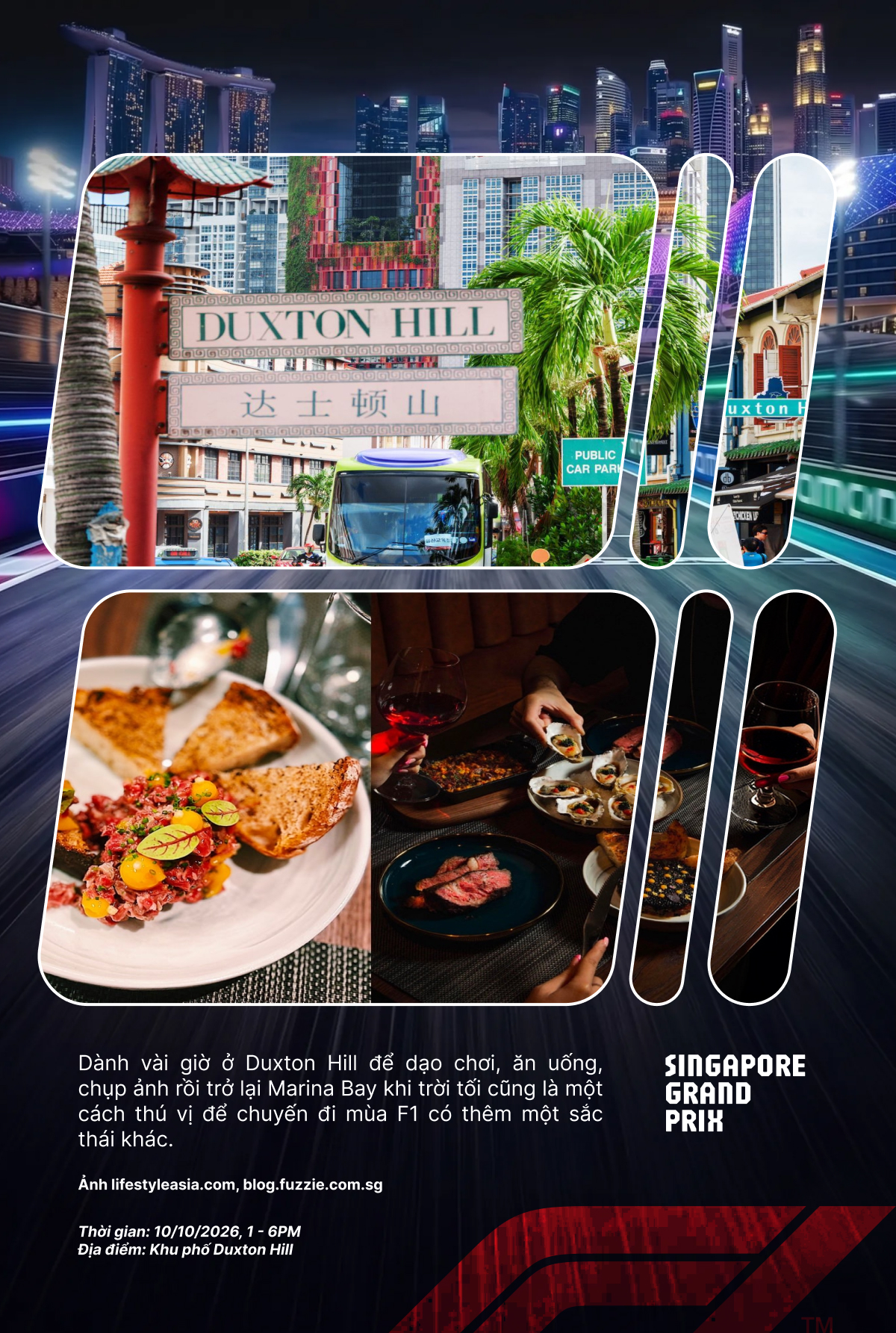 Công thức tận dụng ngày phép: Tận hưởng trọn vẹn Singapore trong mùa lễ giải đua xe Công thức 1 - Ảnh 2.