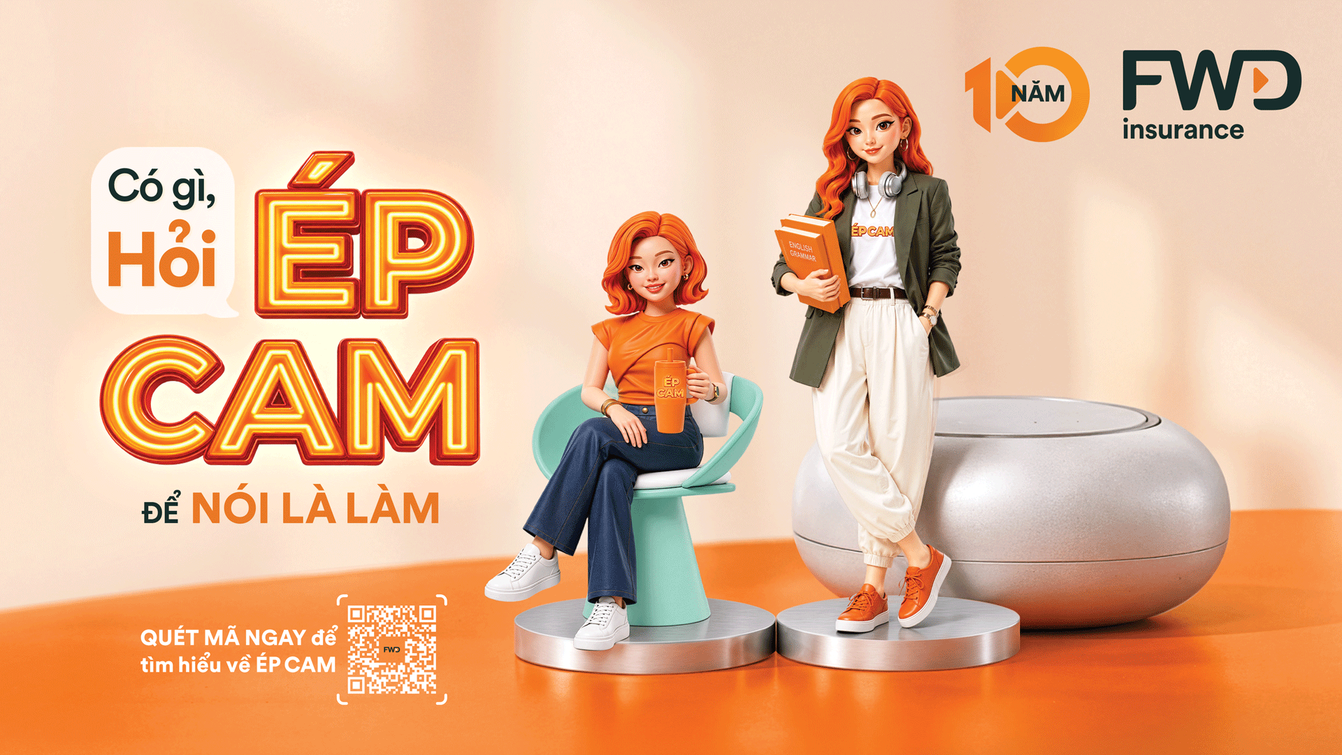 FWD Việt Nam ứng dụng công nghệ AI cảm xúc với sự xuất hiện của nhân vật Ép Cam - Ảnh 1.