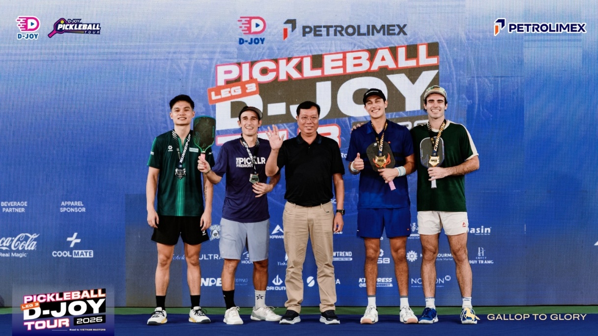 D-Joy Pickleball Tour 2026 Leg 3 | Petrolimex Saigon Cup: Dấu ấn quốc tế trước thềm Vietnam Masters - Ảnh 4.