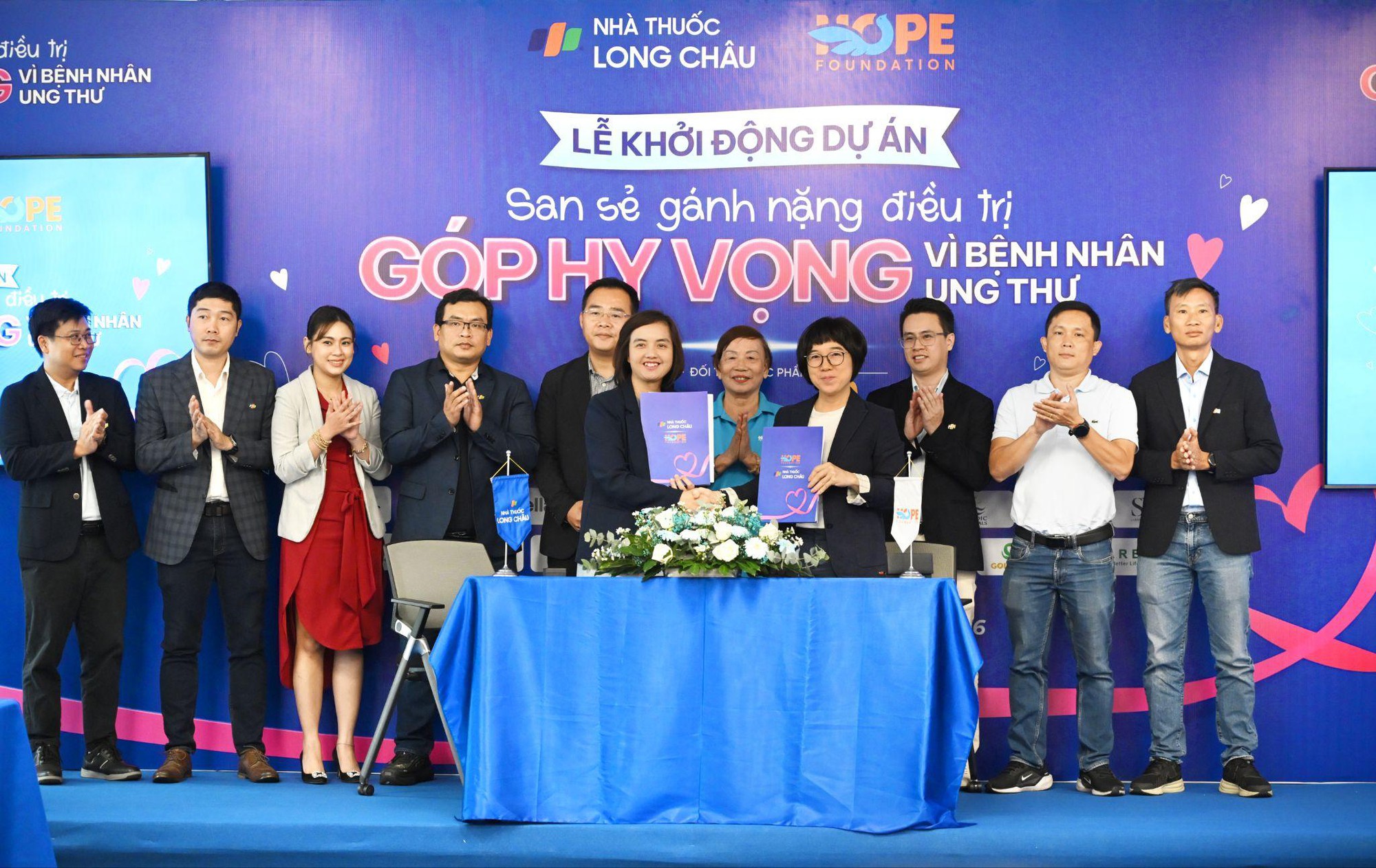 Chung tay tiếp sức bệnh nh&acirc;n ung thư vượt qua nghịch cảnh: Long Ch&acirc;u, Quỹ HOPE c&ugrave;ng c&aacute;c đối t&aacute;c dược phẩm khởi động dự &aacute;n cộng đồng - Ảnh 1.