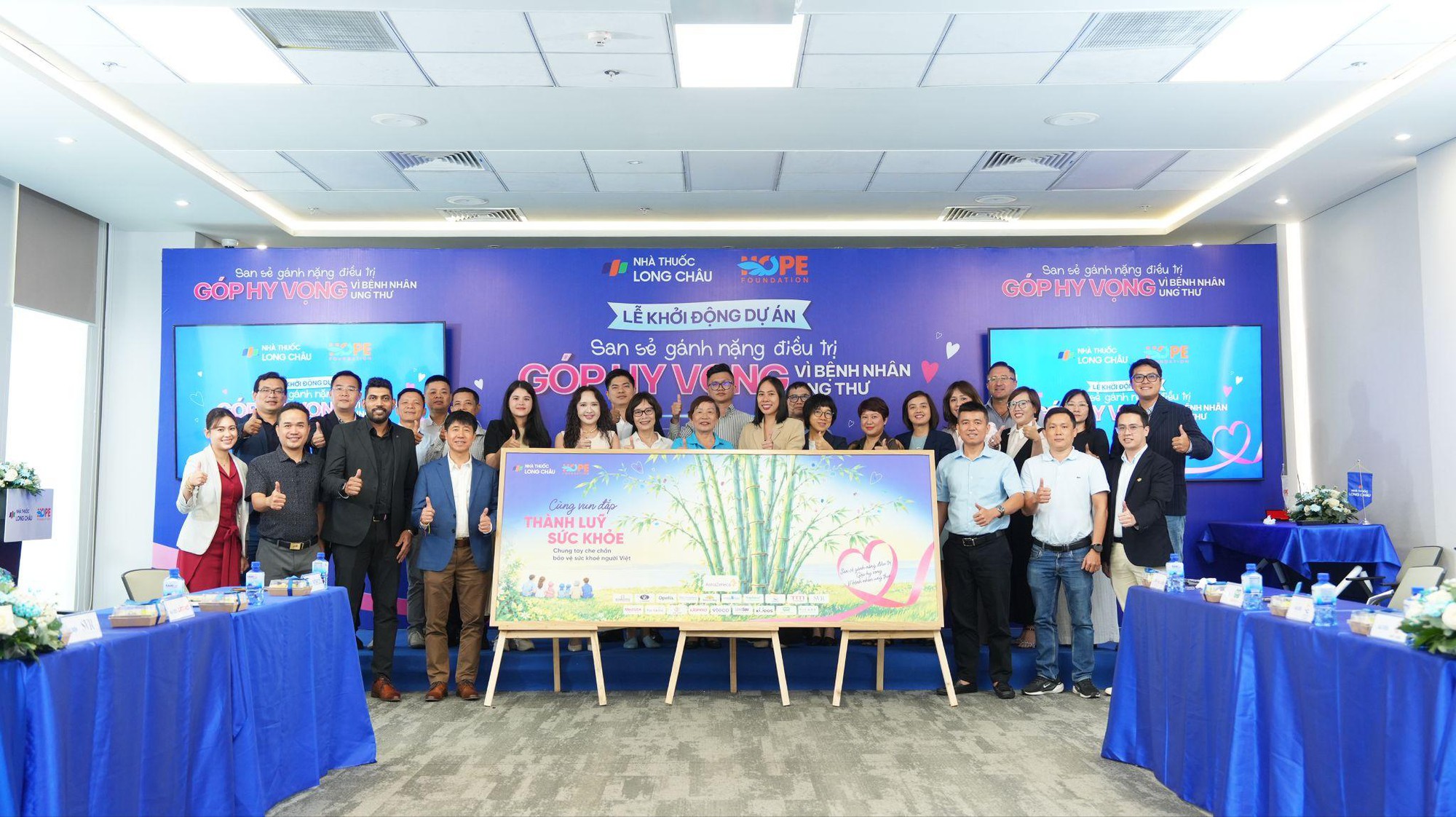 Chung tay tiếp sức bệnh nh&acirc;n ung thư vượt qua nghịch cảnh: Long Ch&acirc;u, Quỹ HOPE c&ugrave;ng c&aacute;c đối t&aacute;c dược phẩm khởi động dự &aacute;n cộng đồng - Ảnh 4.